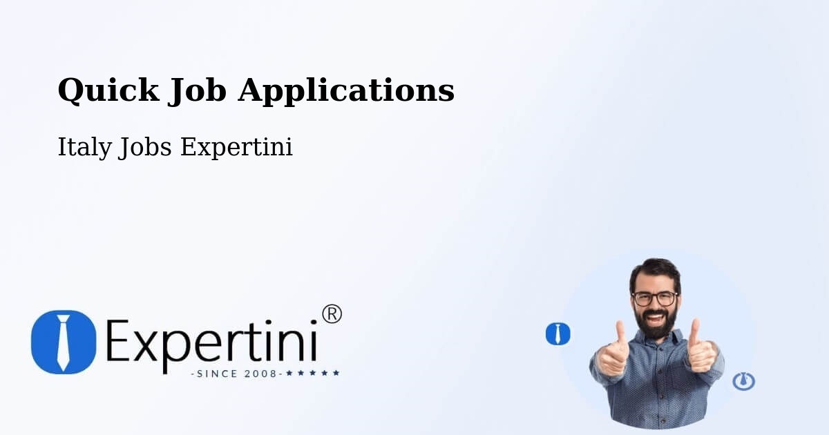 Quick Apply Feature – Parma - Italy Jobs Expertini